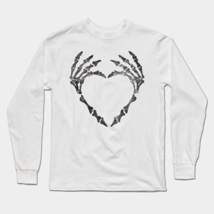 Skeleton heart full Long Sleeve T-Shirt